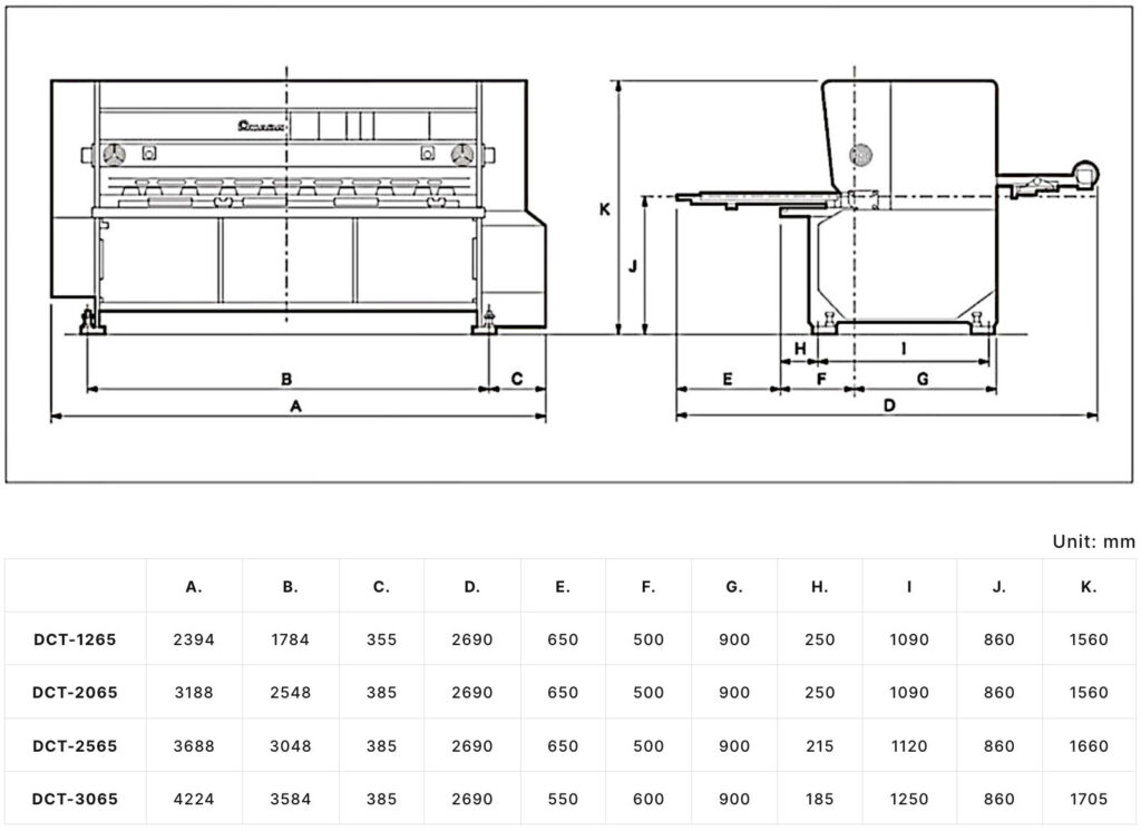 DCT Series - Shearing Machines - Amada NZ